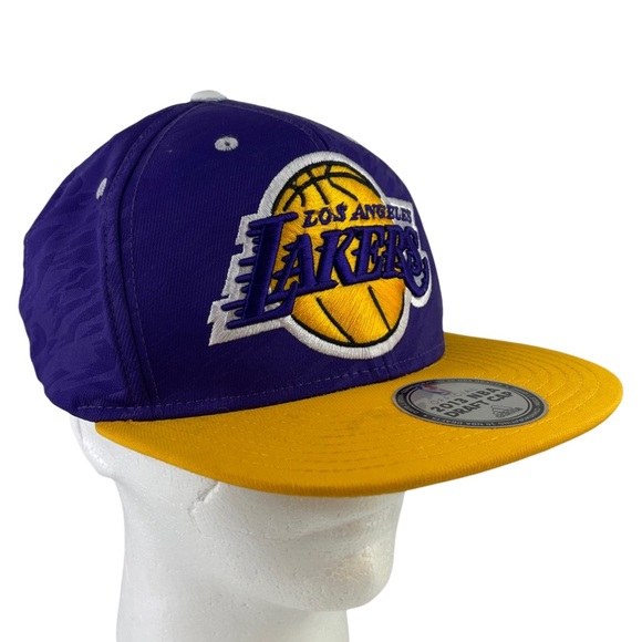 Los Angeles Lakers SnapBack 2013 Draft Cap Hat Flat-brimmed Logo Embroidered NBA - Picture 11 of 16